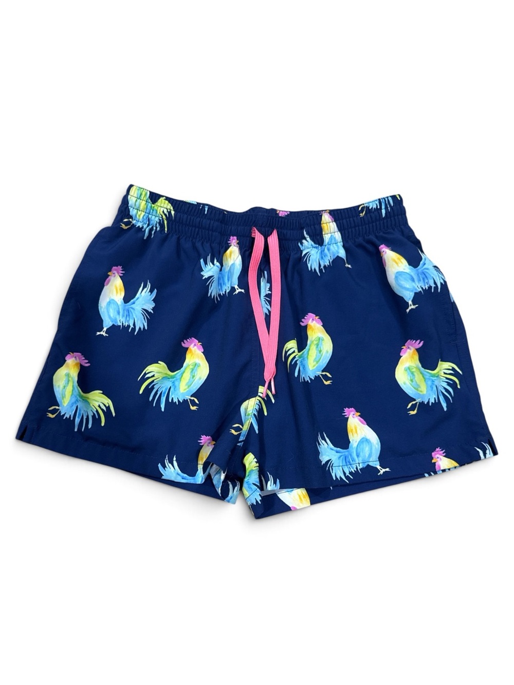 NWOT Chubbies The Fowl Play Men’s Medium 4” Swim Trunks